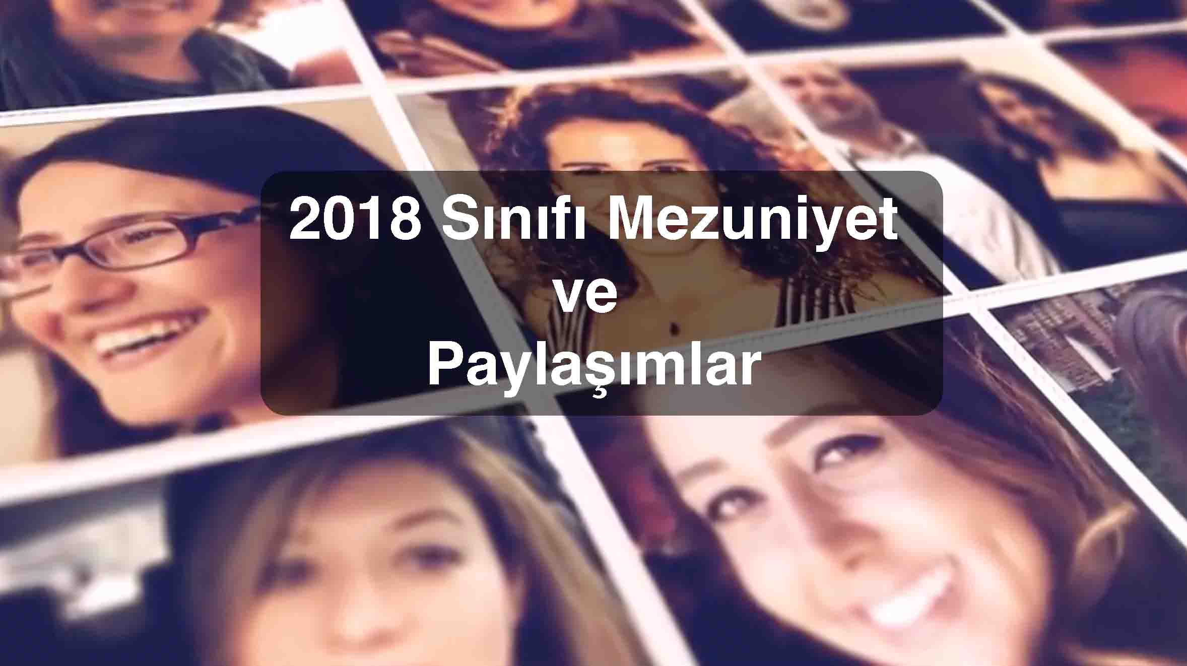 2018 Sınıfı Mezuniyeti